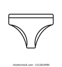 panties icon vector