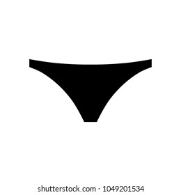 panties icon, vector illustration.