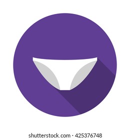 panties icon. vector illustration