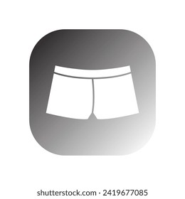 panties icon vetor template illustration logo design