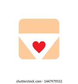 panties logo with modern concept