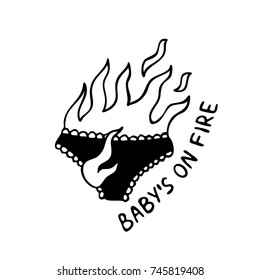 panties on fire