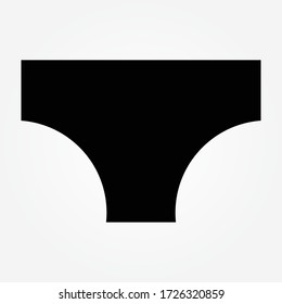 panties simple icon vector illustration