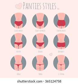 Panties styles