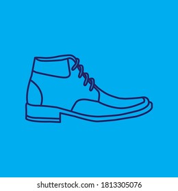 Pantofel Shoe vector for icon and logo design template