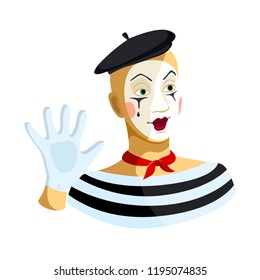 Pantomime vector illustration