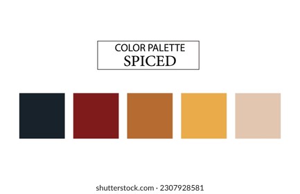 Paleta Guía de color Pantone, Catálogo de ejemplo de color Tono de color SPICED Colores