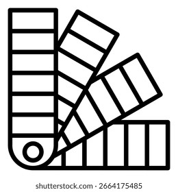Pantonfarben, Vektorsymbol, eps 10