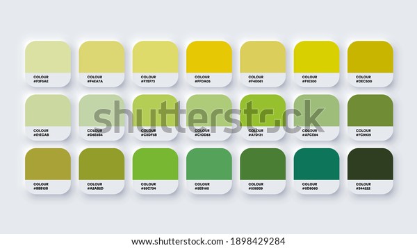 Pantone Colour Guide Palette Catalog Samples Stock Vector (Royalty Free ...