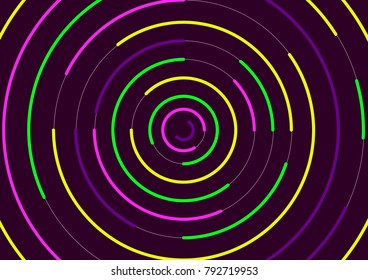 Pantone Modern Abstract Background Tao-cosmic