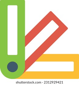 Pantone Vector Icon Flat Style