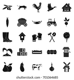 Pantry icons set. Simple set of 25 pantry vector icons for web isolated on white background