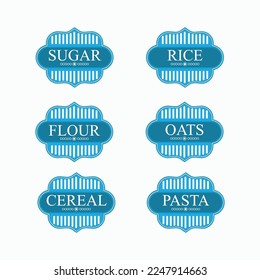 Pantry Label Template Printable Minimalist Pantry Labels