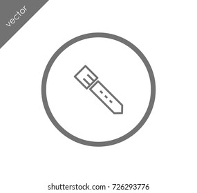 Pants belt icon