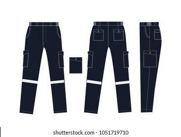 Pants Design Vector