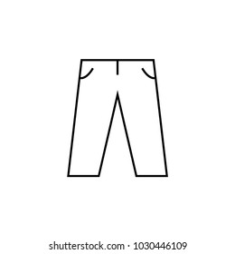 Pants Icon Element Clothes Icon Premium Stock Vector (Royalty Free ...