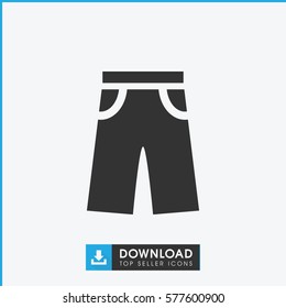 pants icon illustration isolated vector sign symbol