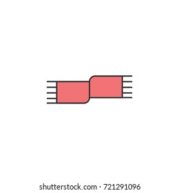 Pants Icon Illustration Vector