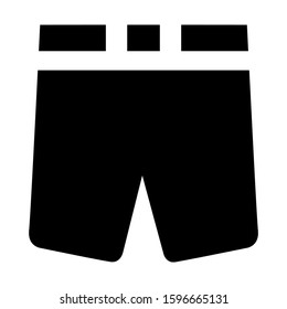 pants icon isolated sign symbol vector illustration - high quality black style vector icons
