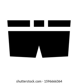 pants icon isolated sign symbol vector illustration - high quality black style vector icons
