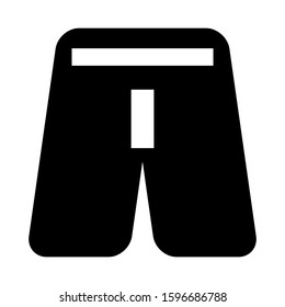 pants icon isolated sign symbol vector illustration - high quality black style vector icons
