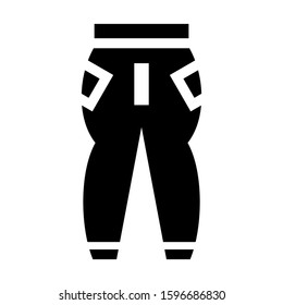 pants icon isolated sign symbol vector illustration - high quality black style vector icons
