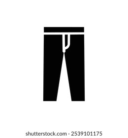 Pantalones Icon logo signo conjunto Vector contorno