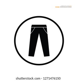 pants icon Set.vector illustration.
