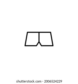 Pants icon simple vector perfect illustration