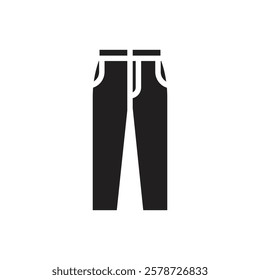 Pants Icon Thin line art collection