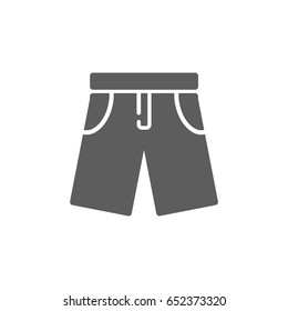 Pants icon in trendy flat style isolated on white background. Symbol for your web site design, logo, app, UI. Vector illustration, EPS