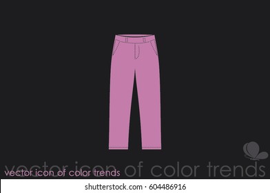 pants icon vector