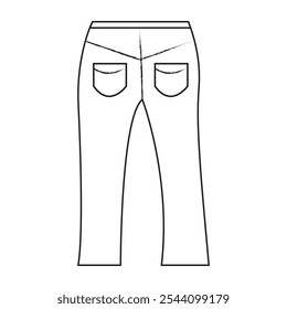 pants icon vector illustration design template