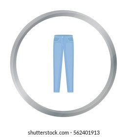 Pants icon of vector illustration for web and mobile