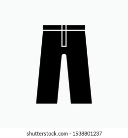Pants Icon- Vector, Sign and Symbol for Design, Presentation, Website or Apps Elements.