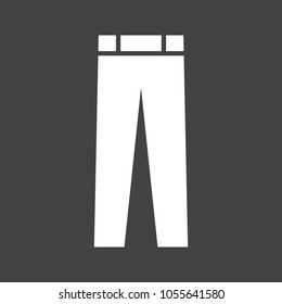 Pants, jeans icon