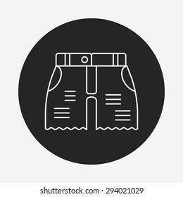 pants line icon