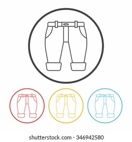 pants line icon