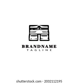 Designvorlage für das Paneellogo-Symbol, moderne Vektorgrafik