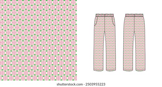 
Pants pattern, Pattern for screen printing, Fabric pattern for sewing pants