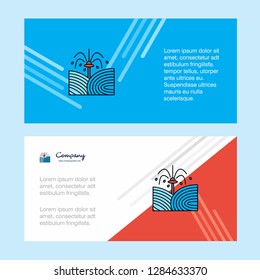 Pants shower  abstract corporate business banner template, horizontal advertising business banner.