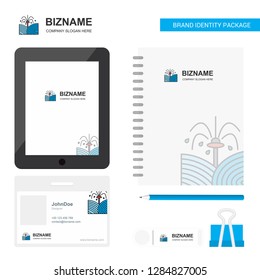 Pants shower  Business Logo, Tab App, Diary PVC Employee Card and USB Brand Stationary Package Design Vector Template