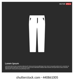 Pants, trousers icon