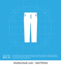Pants, trousers icon
