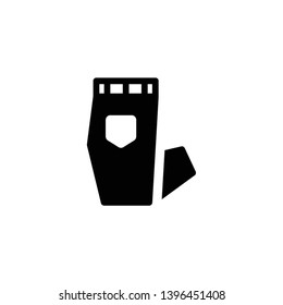pants, trousers icon vector illustration