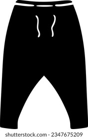 Pants trousers line icon. linear style sign for mobile concept and sign, symbol, vector, art
