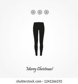 Pants Vector icon