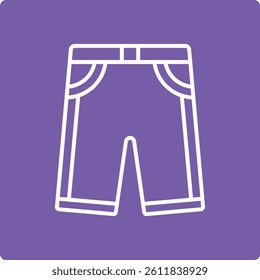 Pants vector icon. Can be used for printing, mobile and web applications.