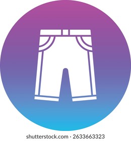 Pants vector icon. Can be used for printing, mobile and web applications.