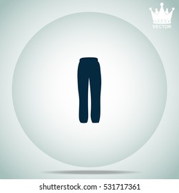Pants  vector illustration.